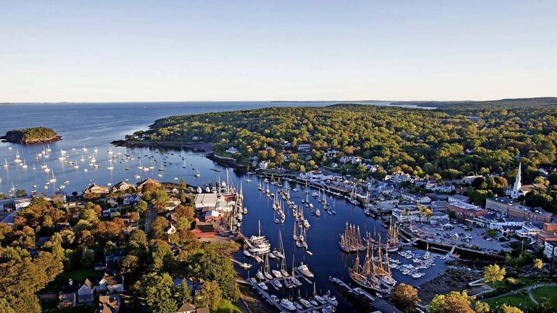 Camden, Maine: Where Sailboats Meet the Hills