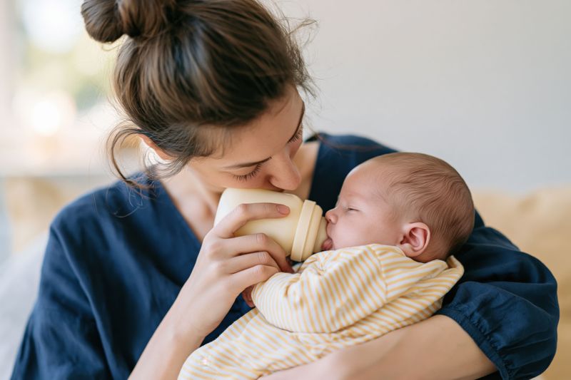 Feeding Babies Only When the Clock Allowed