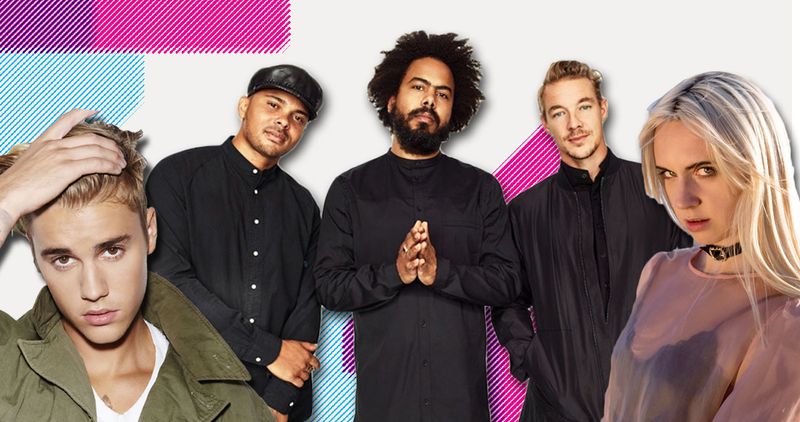Major Lazer Featuring Justin Bieber and MØ - Cold Water