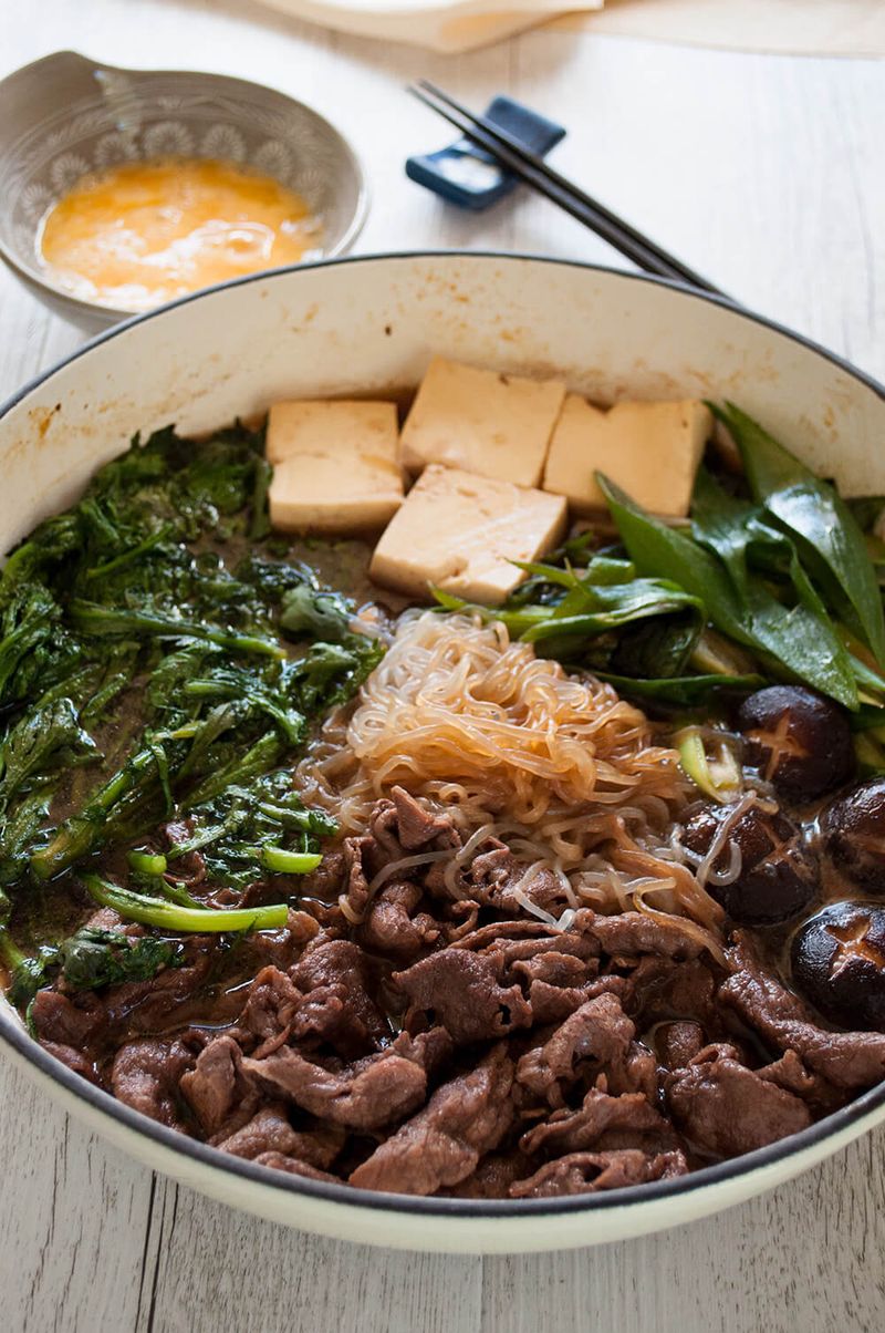 Sukiyaki Night with Family