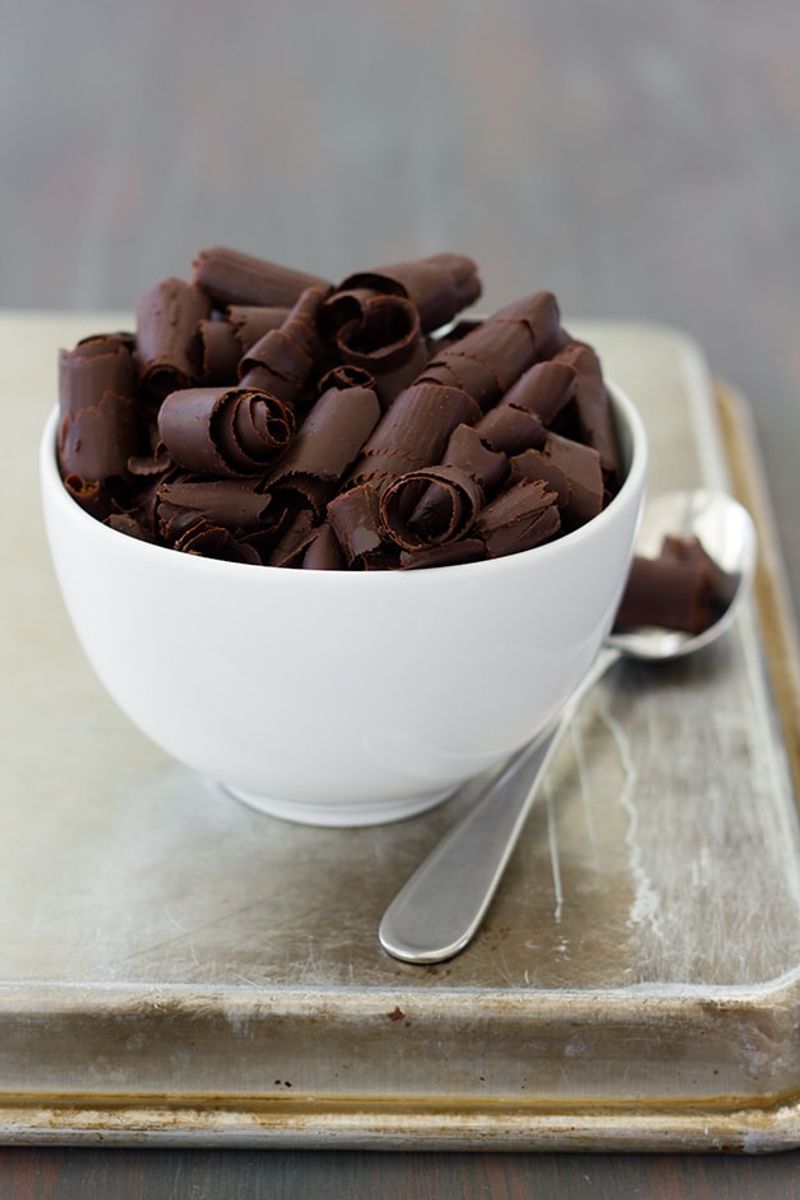 Dark Chocolate Shavings