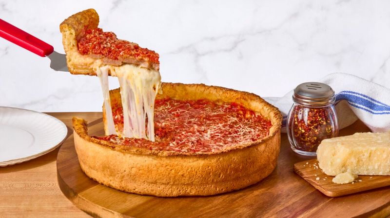 Deep Dish Chicago Pizza