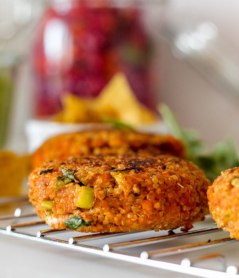Canned Salmon and Quinoa Patties