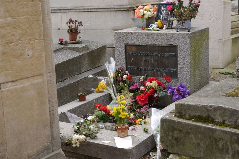 Jim Morrison at Père Lachaise
