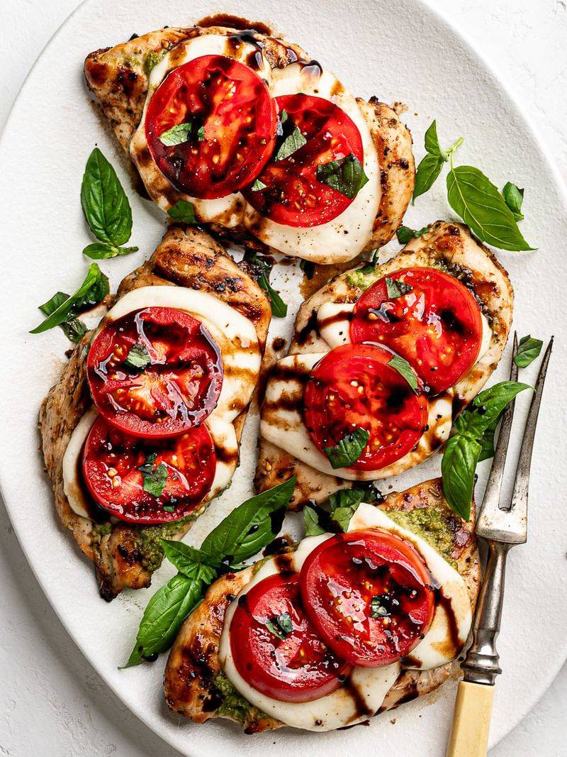 Grilled Caprese Chicken for Summer Nights