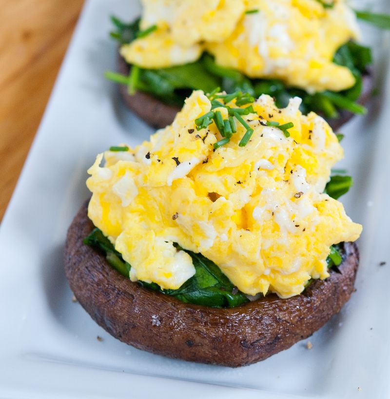 Portobello Breakfast Bun