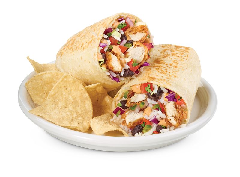 Baja Fresh Nacho-Stuffed Burrito