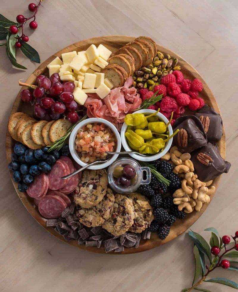 Snack Board From Odds and Ends