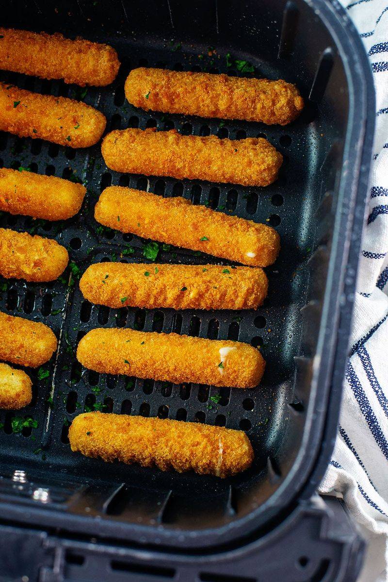 Mozzarella Sticks From the Freezer