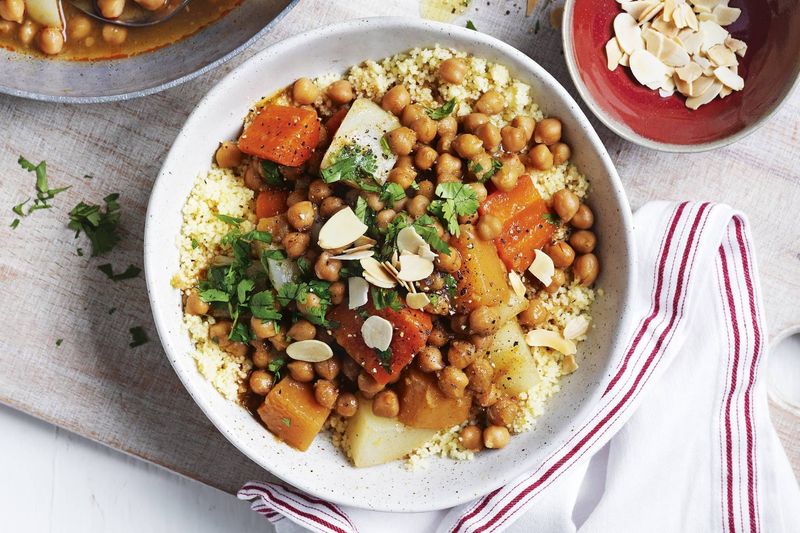 Moroccan Spiced Parsnip Tagine