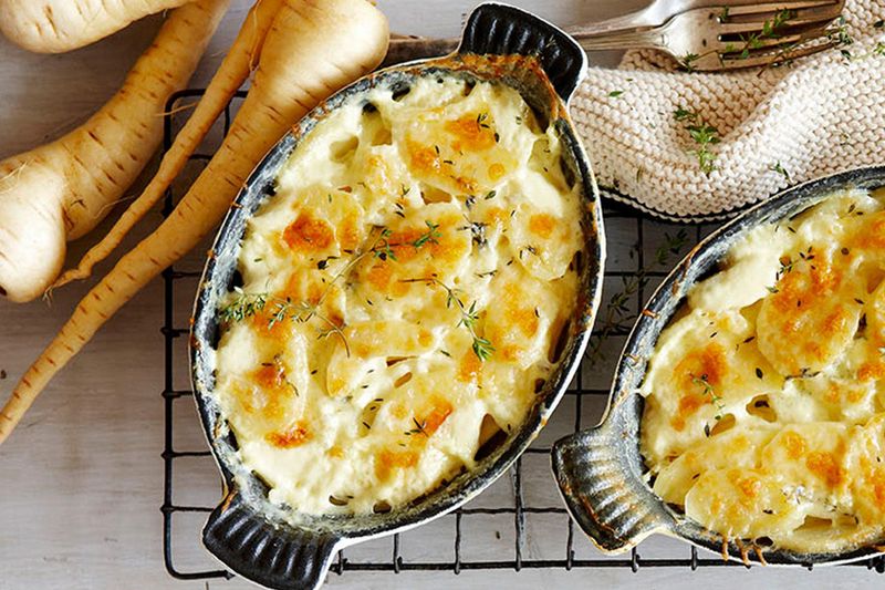 Parsnip Gratin