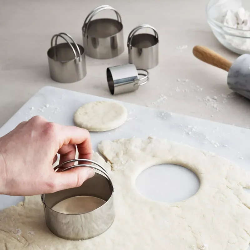 Biscuit Cutters for Neat Little Rounds