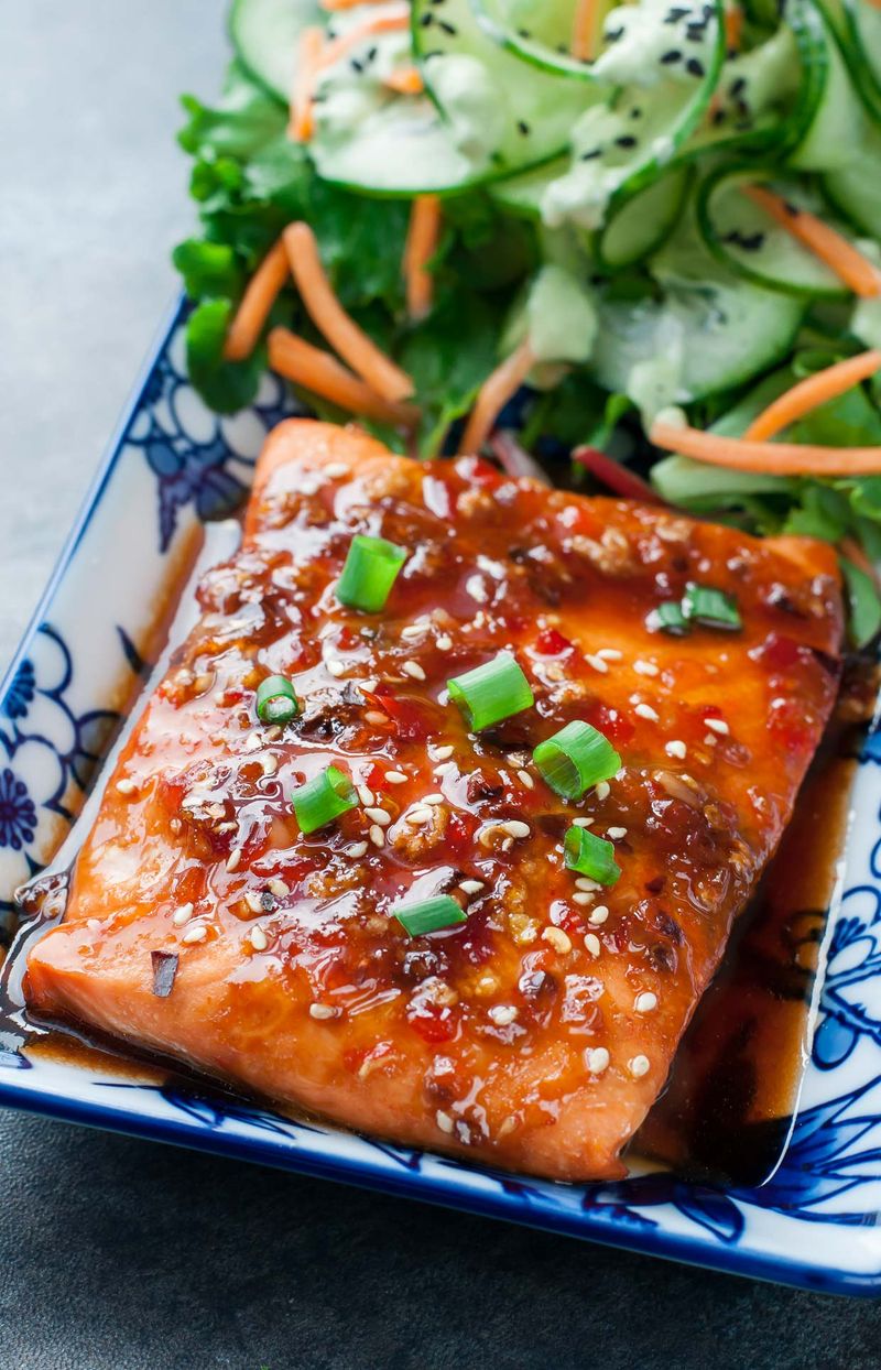 Sweet Chili Glazed Salmon