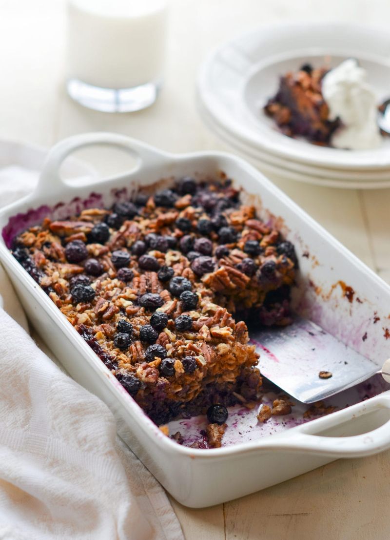 Blueberry Baked Oatmeal