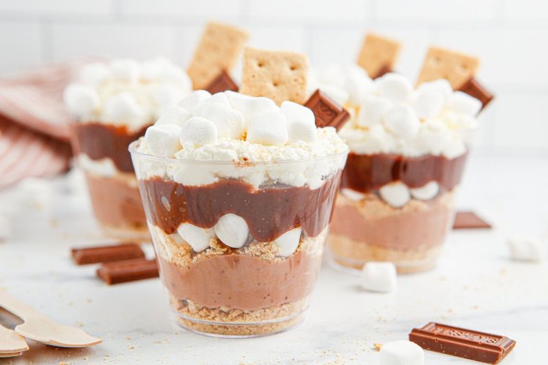 S'mores in a Glass