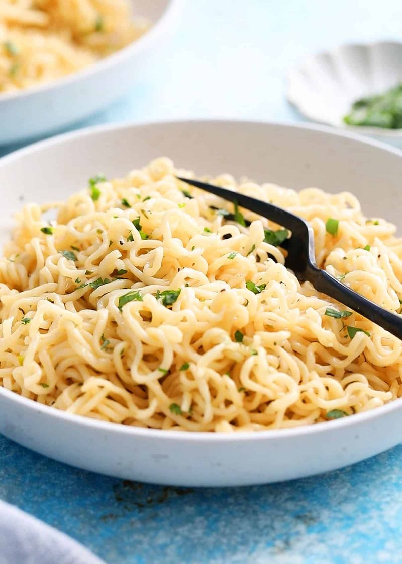Garlic Butter Parmesan Noodles