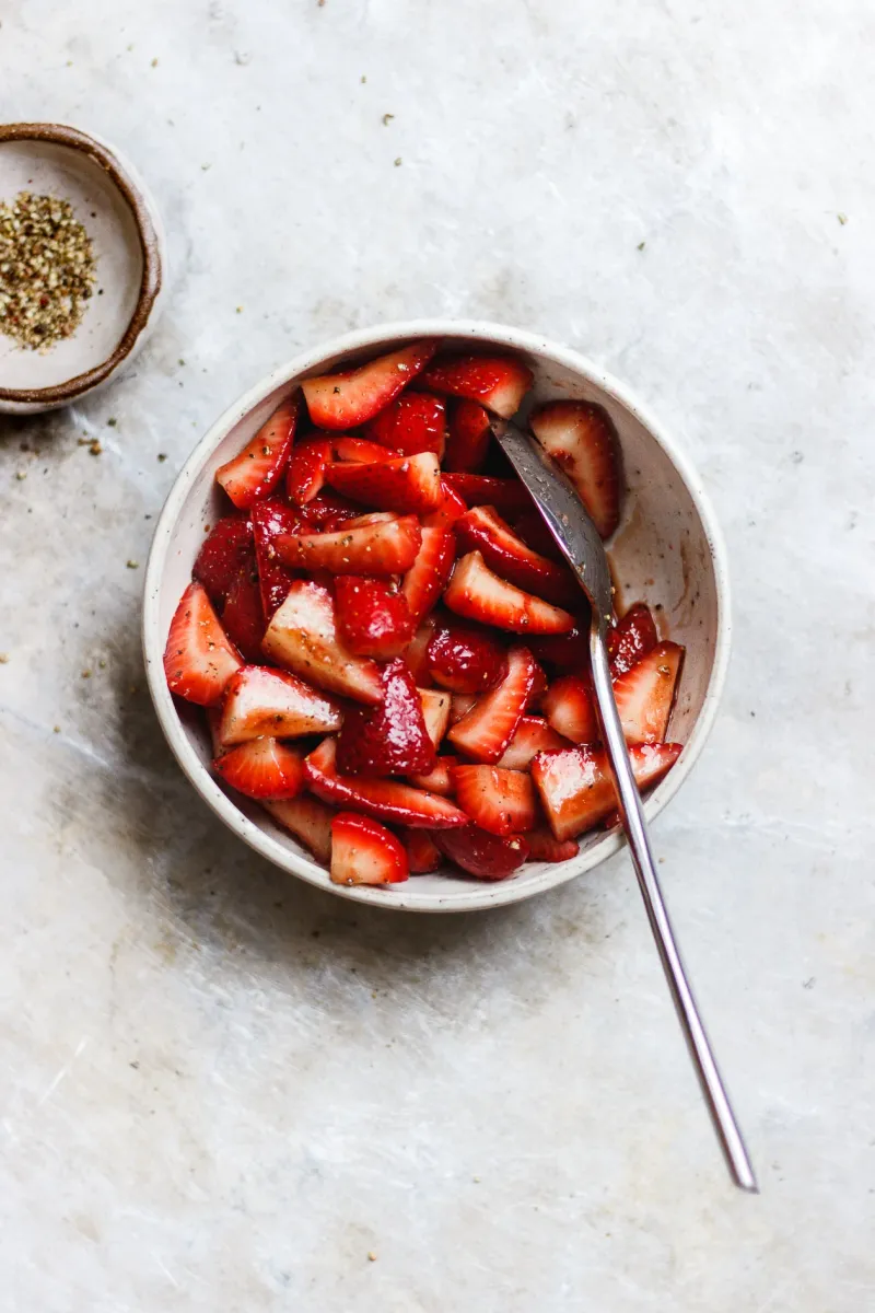 Strawberries and Black Pepper