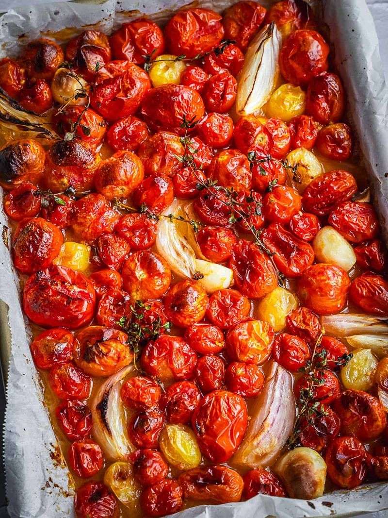Roasted Cherry Tomato Burst