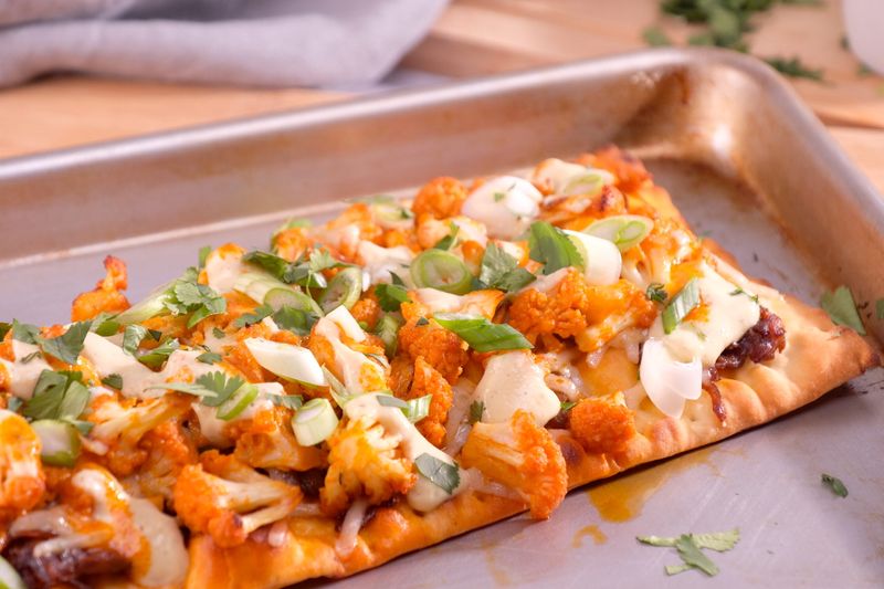Buffalo Cauliflower Flatbread