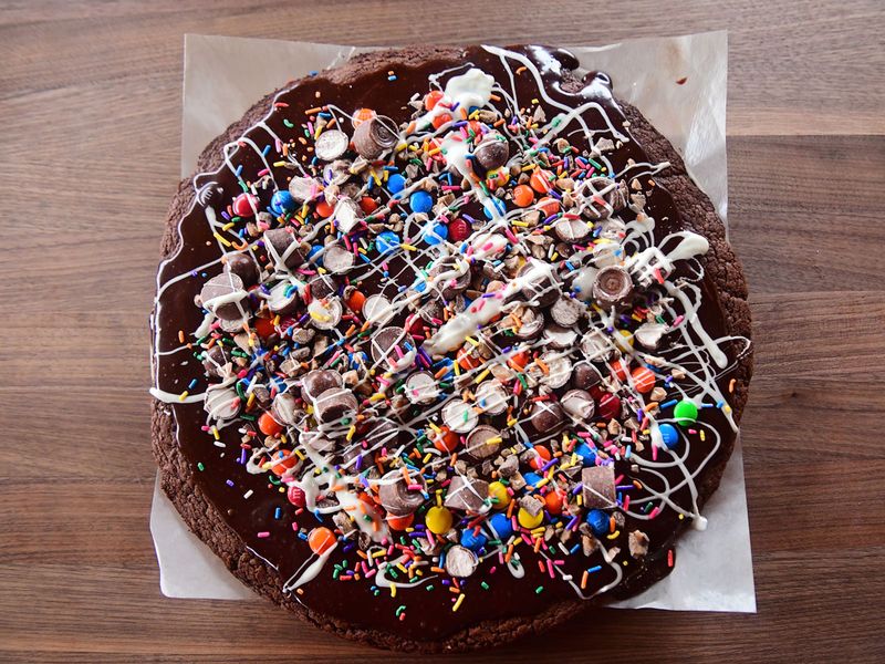 Brownie Pizza