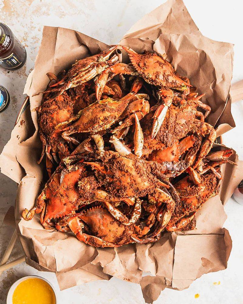 Steamed Crabs