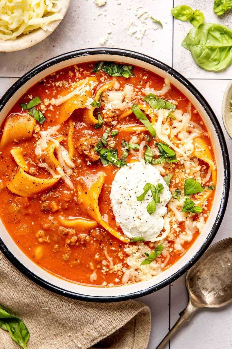 Lasagne Soup