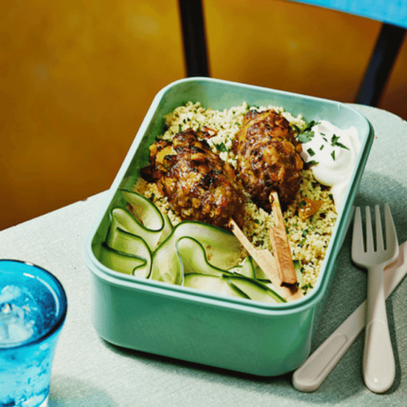 Lamb Kofta with Herbed Couscous
