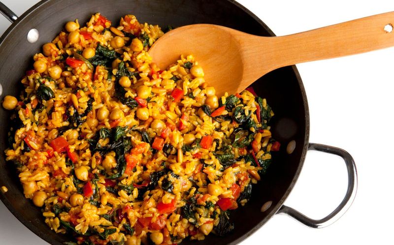 Spanish Chickpeas and Rice