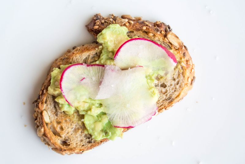 Avocado and Radish Toasts