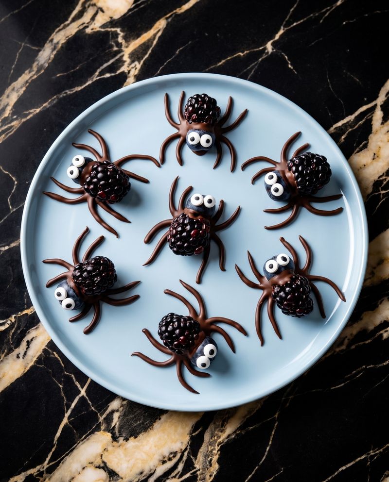Blackberry Spiders