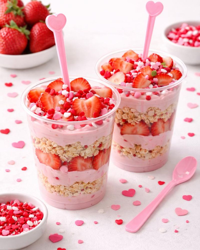 Yogurt Parfait Towers