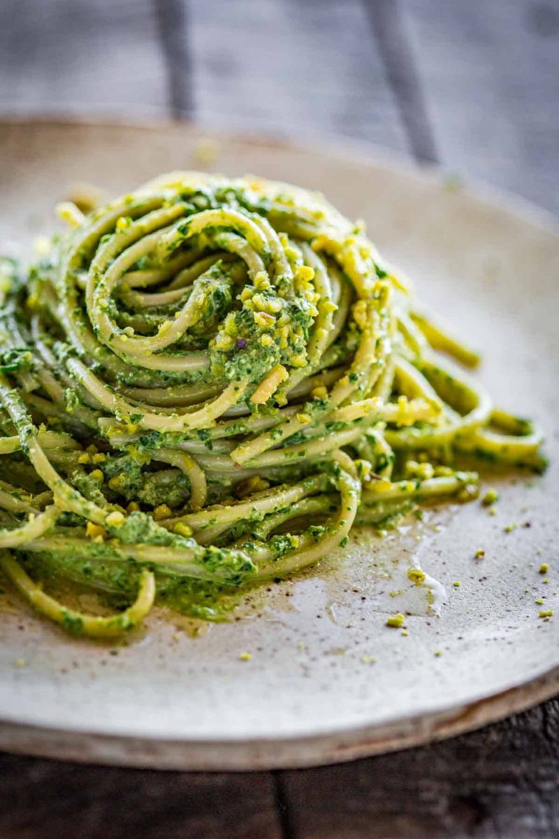 Pistachio Pesto Pasta