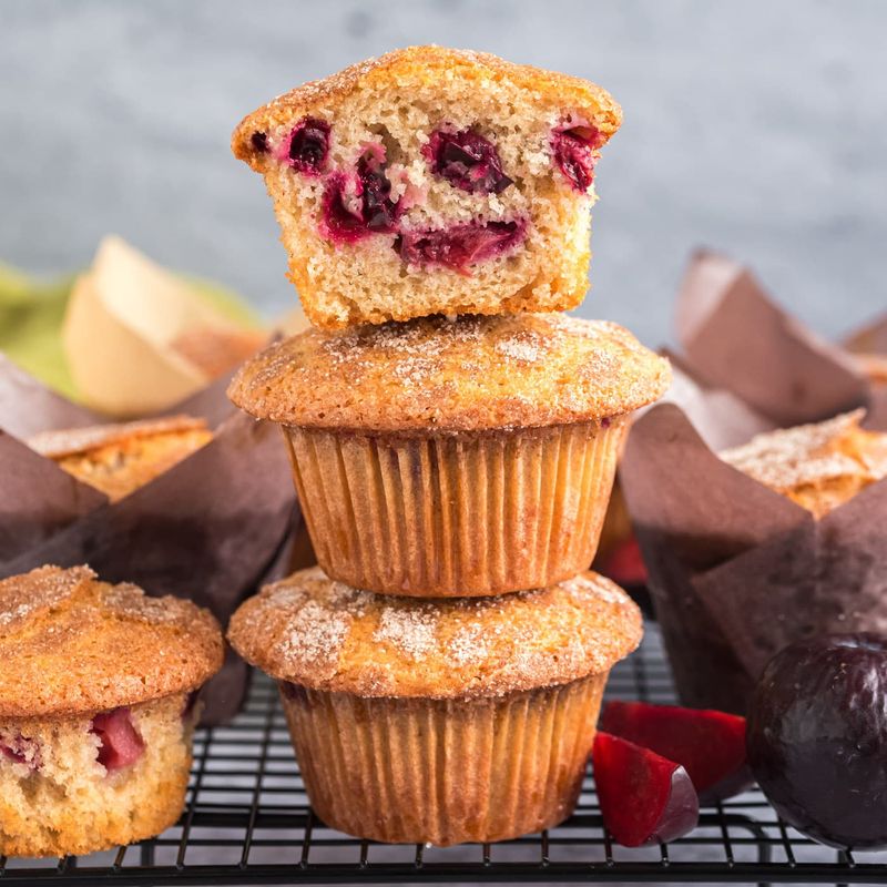 Plum Muffins for Busy Mornings