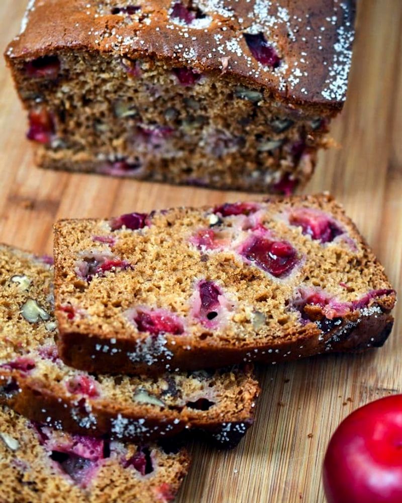 Spiced Plum Bread