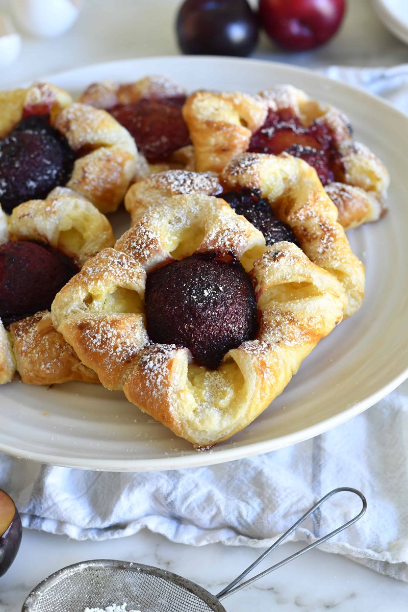 Plum Danish Pastries