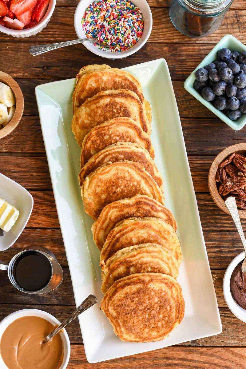 Stacks of Pancakes