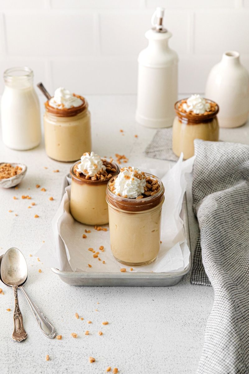 Butterscotch Pudding Jars