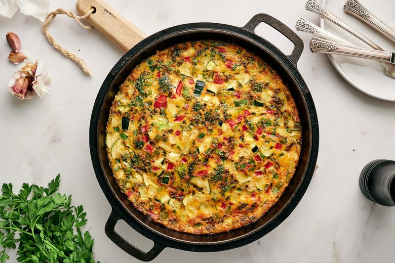 Garden Vegetable Frittata