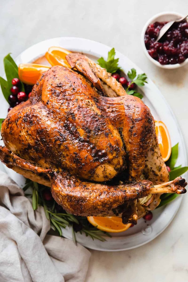 Roasting Turkey on Thanksgiving
