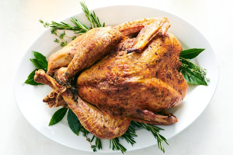 Thanksgiving Turkey at Lunch on a Tuesday