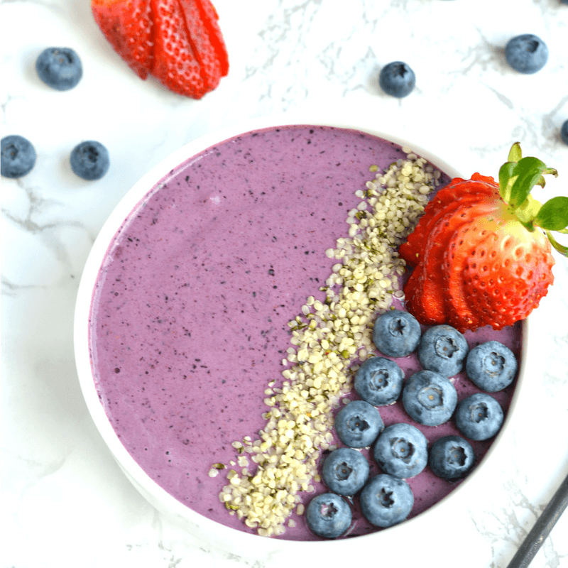 Hemp Seed Smoothie Bowl