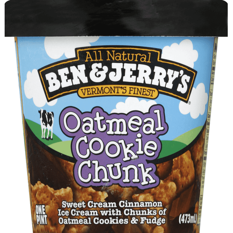 Ben & Jerry's Oatmeal Cookie Chunk