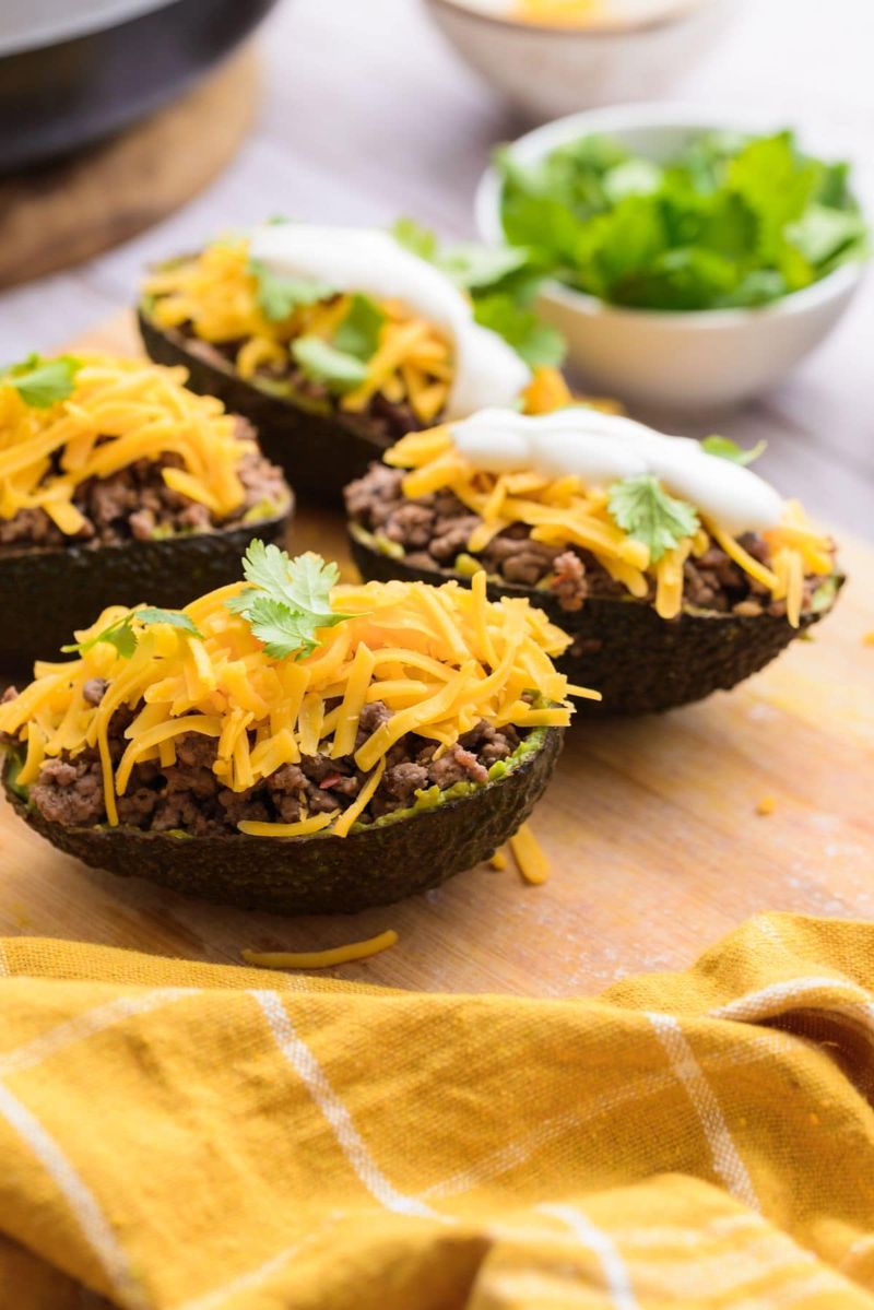 Taco Stuffed Avocados