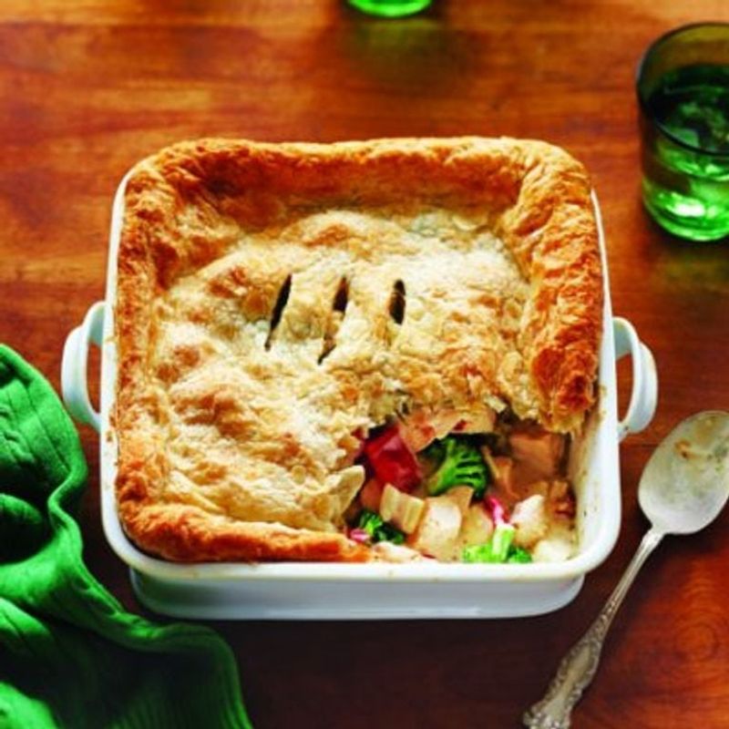 Tuscan Chicken Pie
