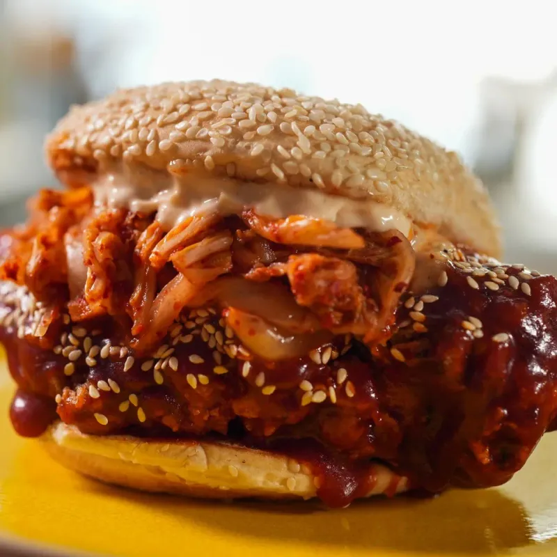 Korean Gochujang Glazed Cod