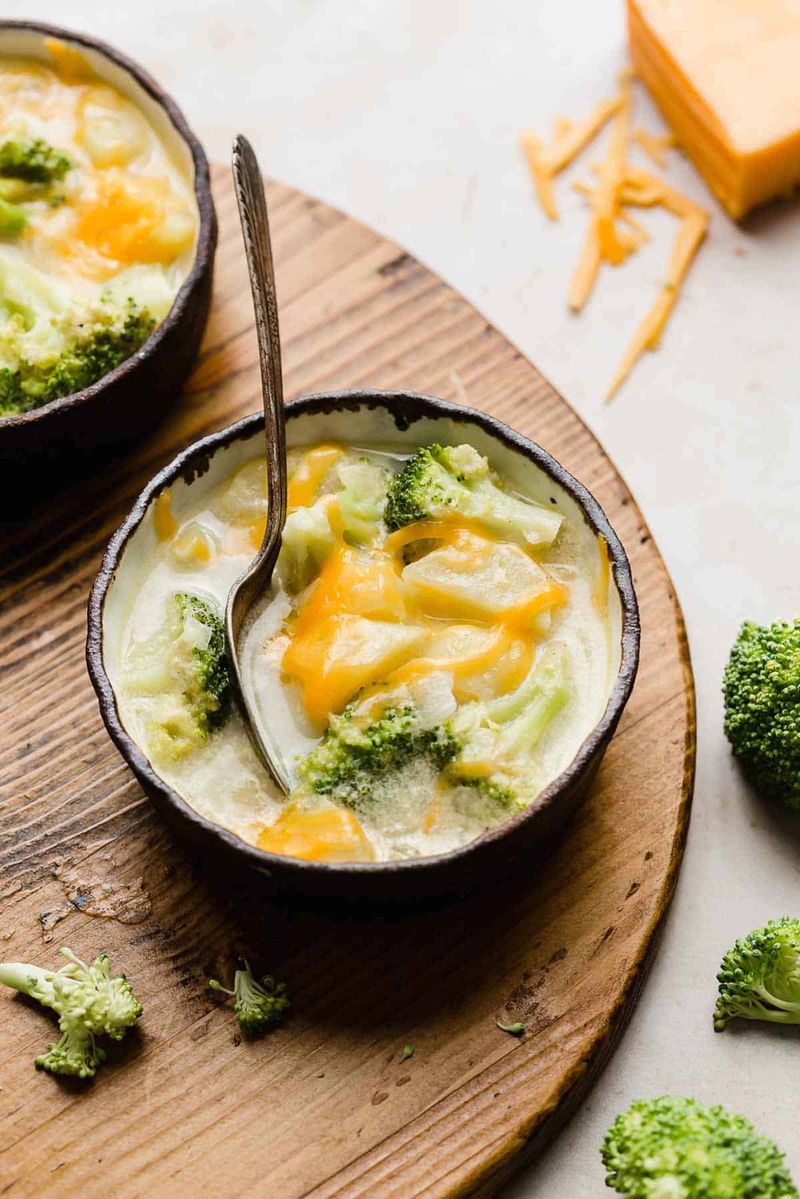 Broccoli Cheddar Potato Soup
