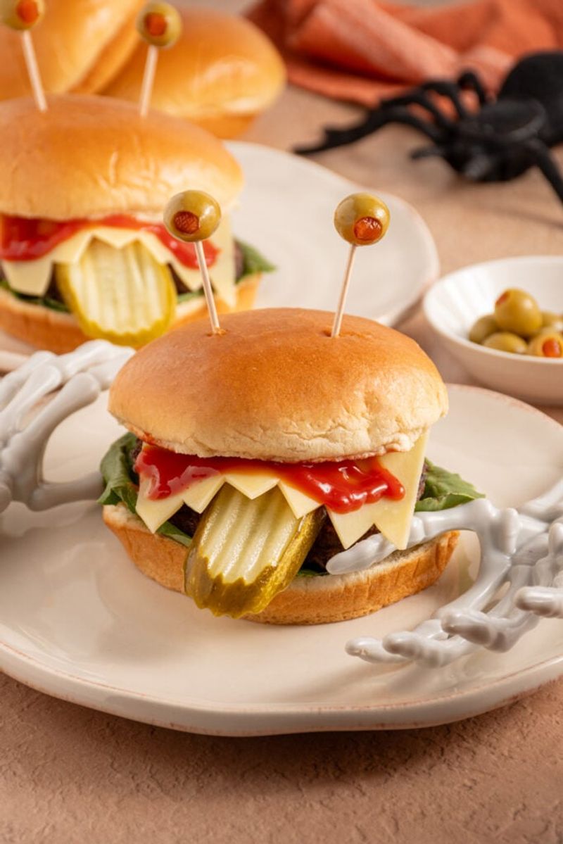 Bloody Vampire Bite Sliders