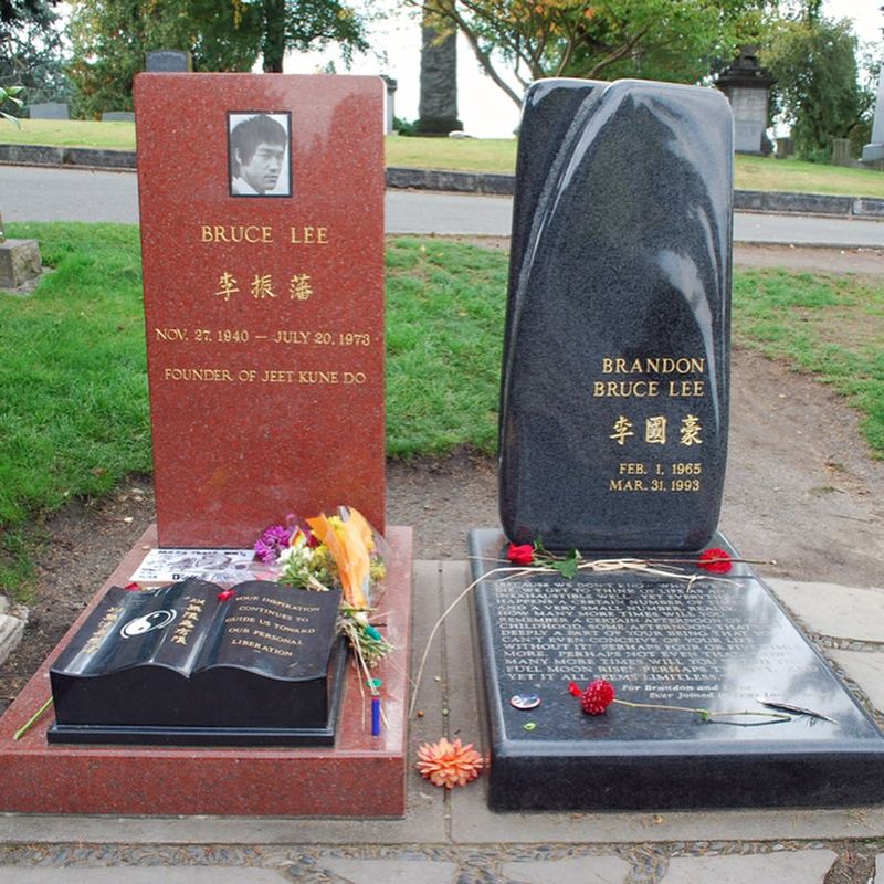 Bruce Lee's Seattle Grave