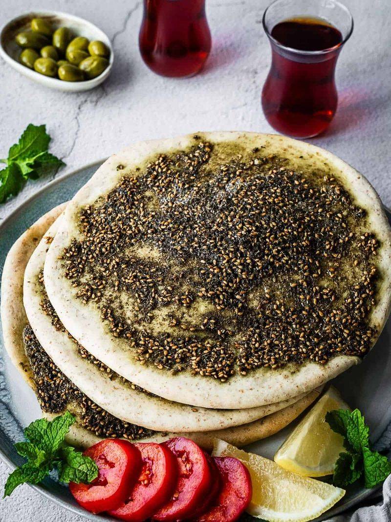 Lebanese Za'atar Manakish