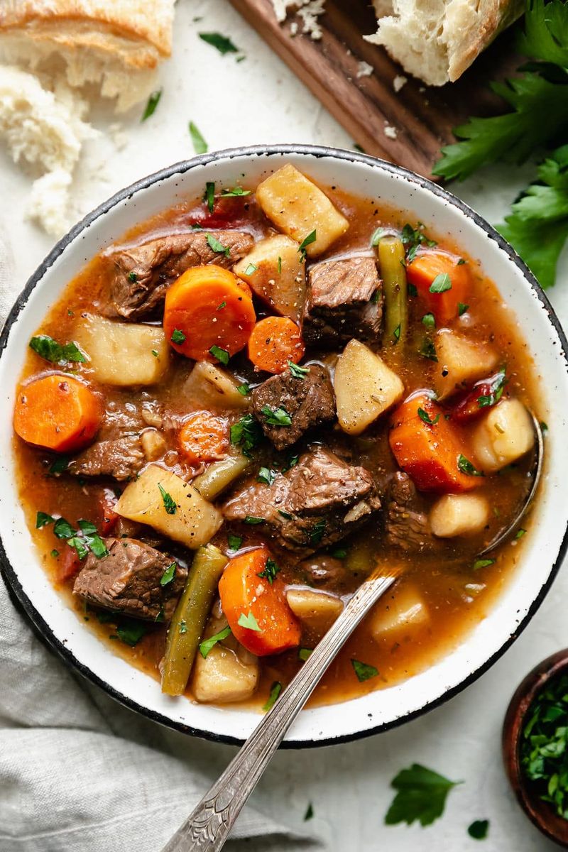 Beef Stew With Root Vegetables